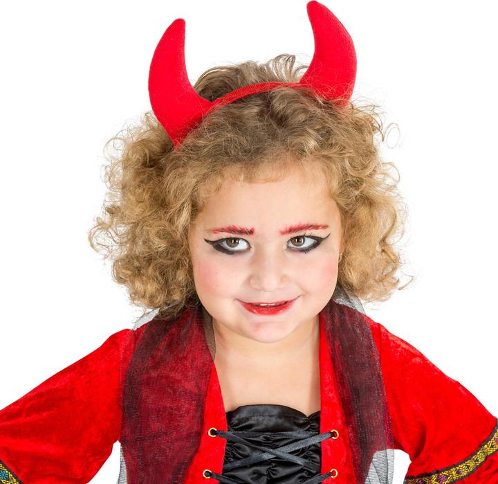 Actual product image tectake Girl's Costume Baroque Little Devil (140)