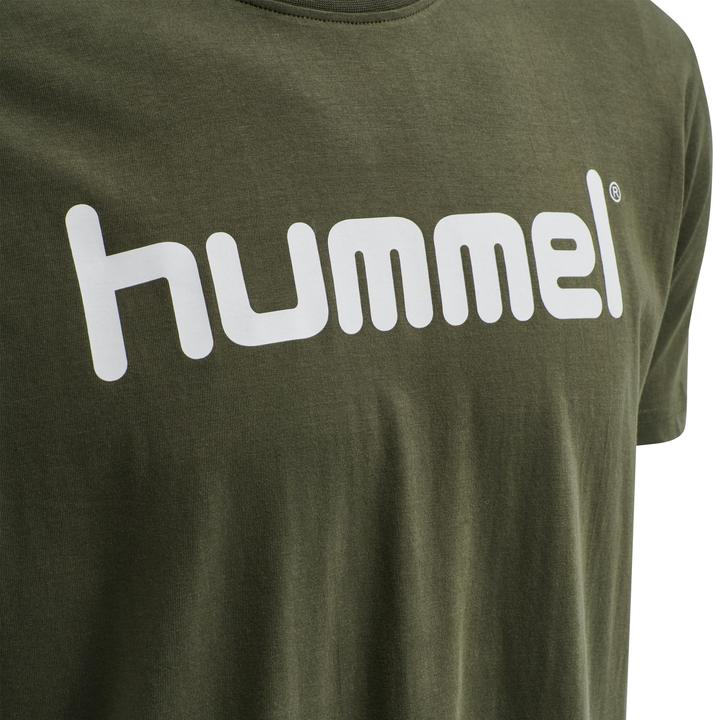 Actual product image hummel Go Cotton Logo T-Shirt S/S (L)