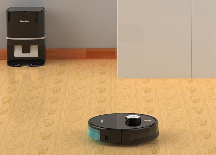 Actual product image Mamibot Vacuum Cleaner - Robot ExVac890 Glory with Automatic Vacuum Cleaner, Black (Robot vacuum)