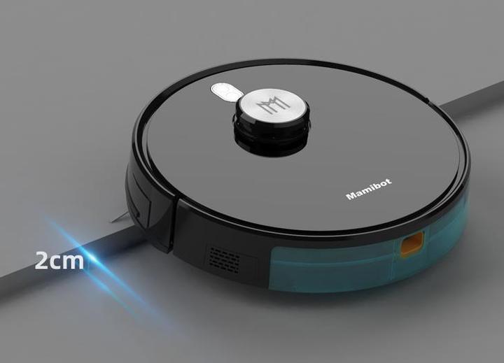 Actual product image Mamibot Vacuum Cleaner - Robot ExVac890 Glory with Automatic Vacuum Cleaner, Black (Robot vacuum)