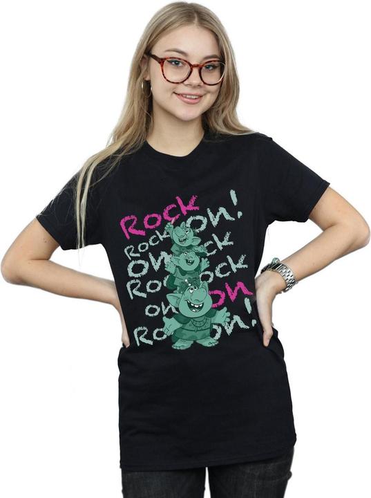 Immagine prodotto Disney Frozen Trolls Rock On Maglietta Ampia Donna (XL)