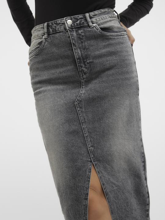 Actual product image Vero Moda VMVERI Hohe Taille Midirock Jeansrock (XXL)