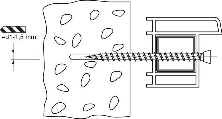 Image du produit Spax Ancrages de châssis à tête cylindrique ®-RA (100 Vis par pièce)