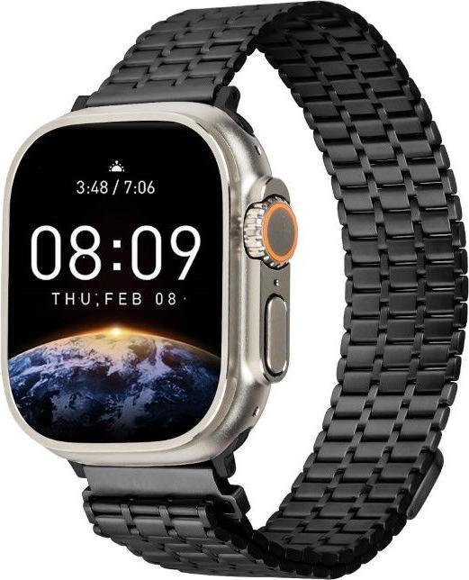 Image du produit MU Classic Stainless Steel Series Bracelet en acier inoxydable (38 mm, 40 mm, 41 mm, Acier inoxydable, Apple Watch Series 3, Apple Watch Series 1, Apple Watch Series 2, Apple Watch Series 5, Apple Watch Series 6, Apple Watch Series 7, Apple Watch Series 8, Apple Watch Series 9, Apple Watch SE, Apple Watch Series 4)