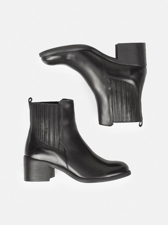 Produktbild Felmini MIRA D947 Elegante Stiefelette mit niedrigem Absatz, gefertigt aus weichem Leder. Diese stilvollen S (39)