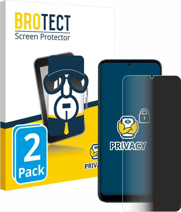 Image du produit BROTECT Film anti-regards Anti-Spy Privacy Film de protection contre la lumière bleue (2 pièce(s), T-Mobile T Phone Pro 5G)