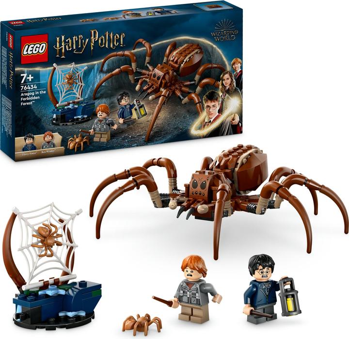 Actual product image LEGO Aragog in the Forbidden Forest (76434, LEGO Harry Potter)