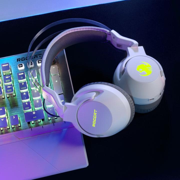 Image du produit Roccat Elo 7.1 Air écouteurs sans fil | Blanc (Sans fil)