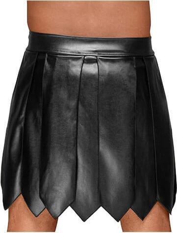 Image du produit Noir Handmade Jupe gladiateur en cuir (XL)