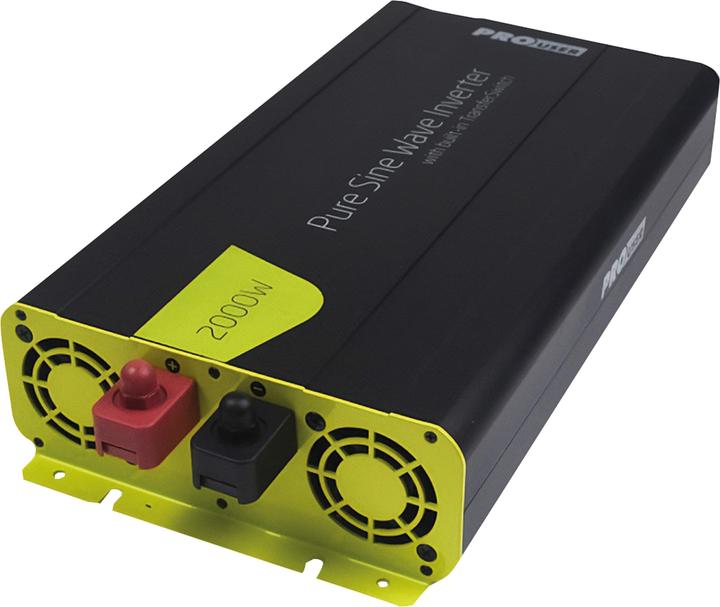 Produktbild ProUser Wechselrichter PSI2000TX 2000W 12V - 230 V/AC inkl. Fernbedienung, USV-Funktion, Netzvorran
