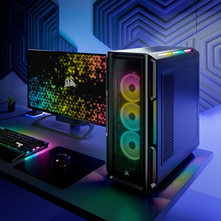 Actual product image Corsair iCUE 5000T RGB (ATX, mATX, Mini-ITX, E-ATX)