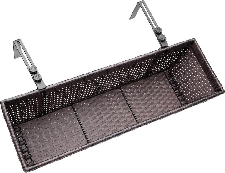 Actual product image Casaria Fioriera da balcone (20 cm)