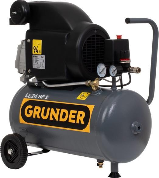 Produktbild Grunder AIR COMPRESSOR RC2/24 2HP 24L