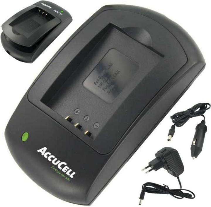 AccuCell Chargeur rapide adapté au Traveler Slimline X4, X5, X6, XS7 (Chargeur)