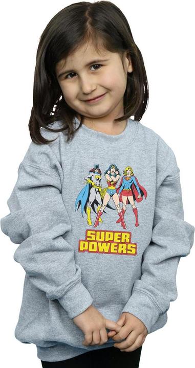 Image du produit - Sweat WONDER WOMAN SUPER POWER GROUP - Fille (116)