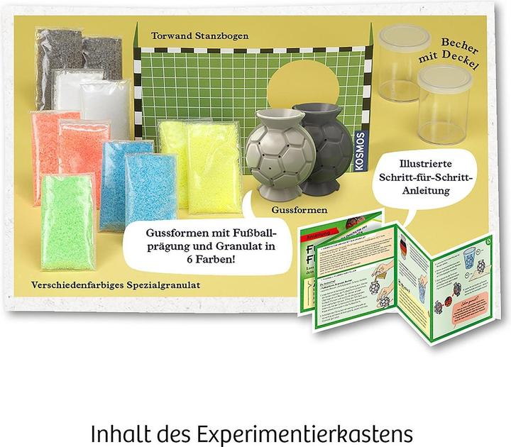 Produktbild Kosmos Experimentierkasten Fussball-Flummis