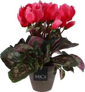 Mica Artificial Flower Cyclamen Ø 30 H 30 cm pink (30 cm)