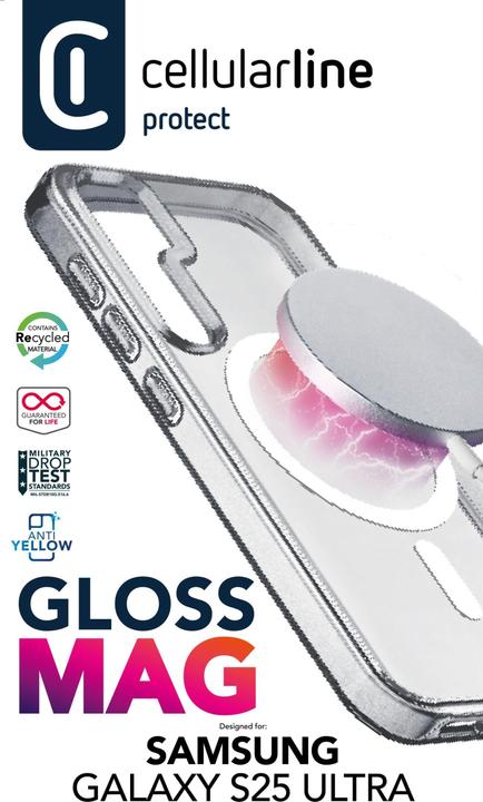 Immagine prodotto Cellularline Gloss Mag - Galaxy S25 Ultra (Samsung Galaxy S25 Ultra)