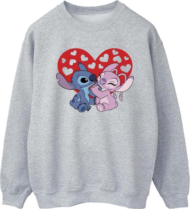 Produktbild Disney Lilo & Stitch Hearts Sweatshirt (XXL)