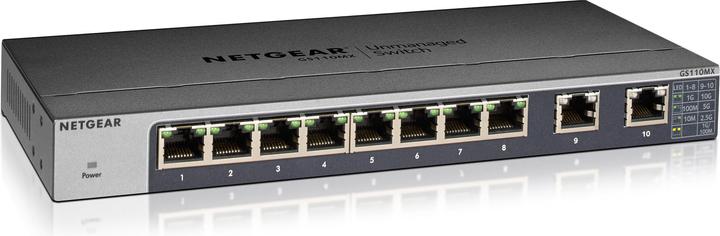 Produktbild Netgear Gs110mx-100pes (10 Ports)