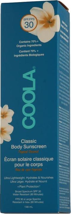 Produktbild Coola Suncare Classic Lotion Tropical Coconut (Sonnencreme Gesicht, SPF 30, 148 ml, 148 g)