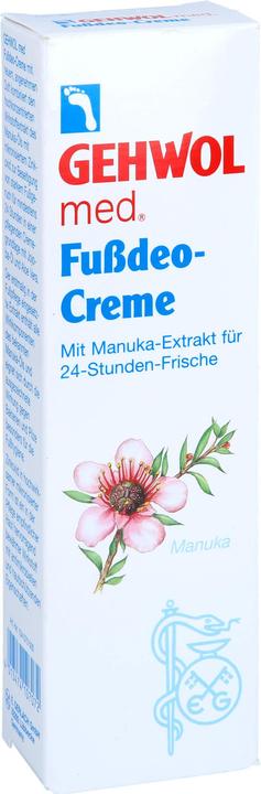 Actual product image Gehwol med foot deodorant cream (Foot cream & foot gel, 75 ml)