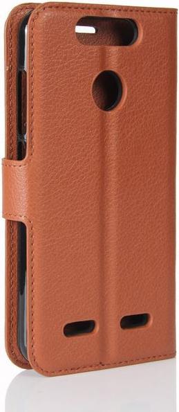 Actual product image MU Classic Litchi leather case (ZTE Blade V8 Lite)