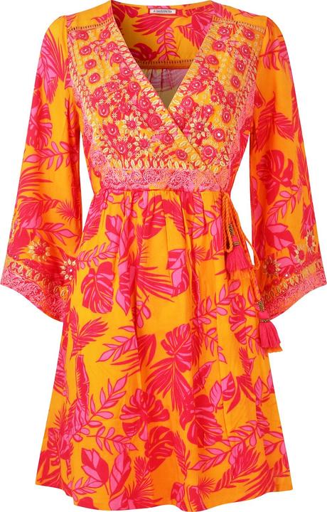 Produktbild Joe Browns Embroidered Neckline Vibrant Print Tunic Dress (44)