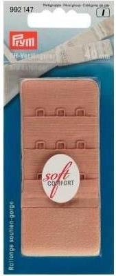 Immagine prodotto Prym Estensore per reggiseno con gancio, pelle 40 mm, 3 x 3 ganci, carta