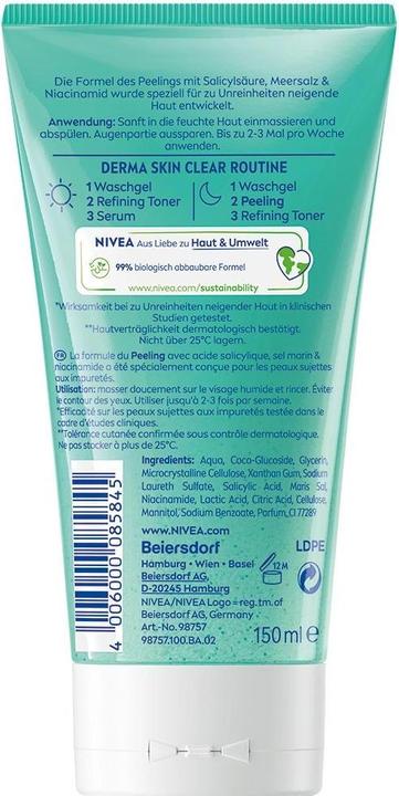 Image du produit NIVEA Derma Skin Clear (Gel, 150 ml)