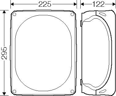 Immagine prodotto Hensel EB 35 G Alloggiamento 260 x 190 x 106 plastica 1 pz. (Case)
