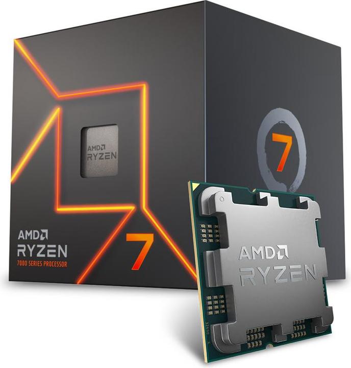 Produktbild AMD Ryzen 7 7700 (AM5, 3.80 GHz, 8 -Core)