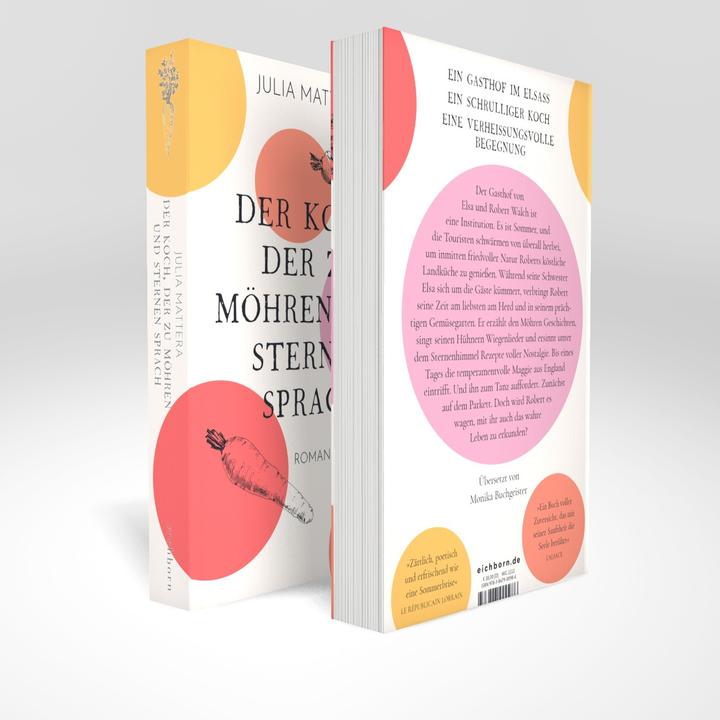 Actual product image Der Koch, der zu Möhren und Sternen sprach (German, Julia Mattera, 2022)
