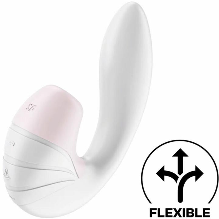 Actual product image Satisfyer Insertable Double Air Pulse Vibrator Supernova