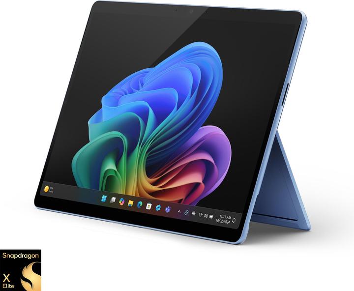 Microsoft Surface Pro – Copilot+ PC (mit Netzteil) – 11. Edition (13", Snapdragon X Elite X1E-80-100, 16 GB, 1000 GB, Ohne Tastaturlayout)