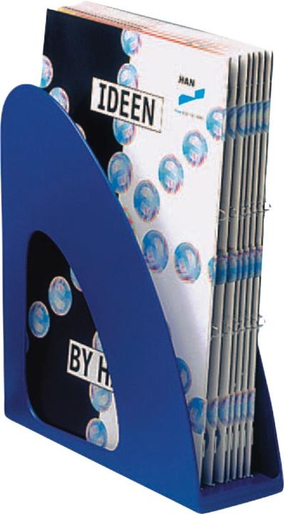 Produktbild Han Stehsammler TWIN 7,6x25,6x23,9 cm (BxHxT) DIN C4 Werkstoff: Polystyrol blau (C4)
