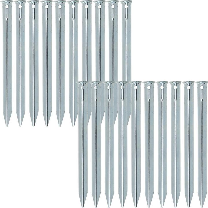 Image du produit Redcliffs Piquets de tente, profil en V, 20 pièces