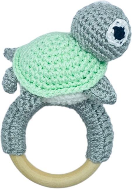 Immagine prodotto BabyExpress Anello Turtle Grip grigio-verde chiaro