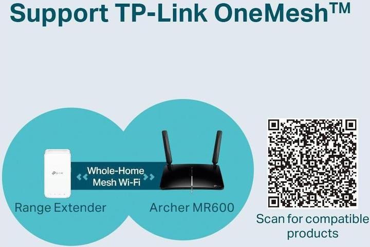 Actual product image TP-Link Archer MR600 4G+ Dual Band Gigabit Router