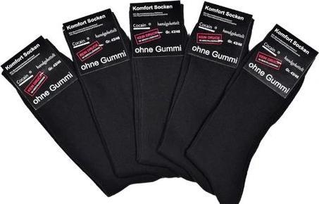 Produktbild Cocaine Socks Komfort 35/38, Schwarz (ohne Gummibund) – Damensocken (10er Pack, 39 - 42)