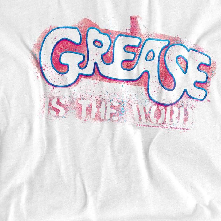 Actual product image Grease Unisex Adult Is The Word T-Shirt (XXL)