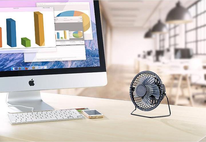 Image du produit Sichler Mini ventilateur de table à batterie