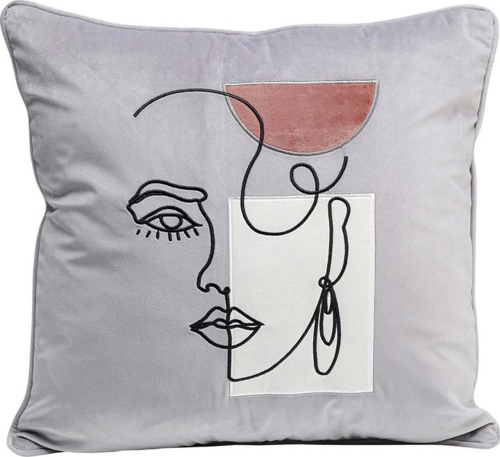 Image du produit Kare Design Coussin Mademoiselle 45x45cm (45 x 45 cm)