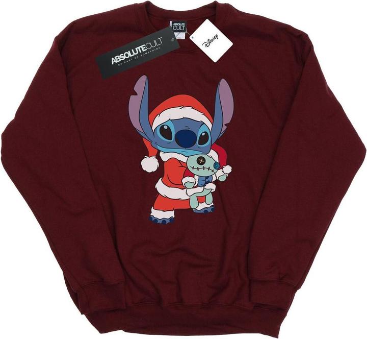 Disney Lilo And Stitch Stitch Christmas Sweatshirt (M)
