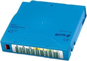 Image du produit HPE E LTO-9 Ultrium RW Bibliothèque personnalisée 20 cartouches de données sans boîtiers (LTO, 45000 Go)