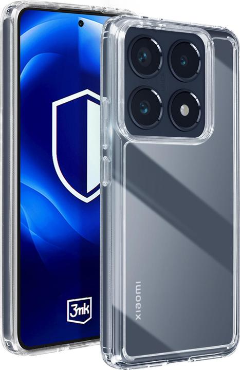 3MK Custodia per Xiaomi 14T Pro - Trasparente (Xiaomi 14T Pro)