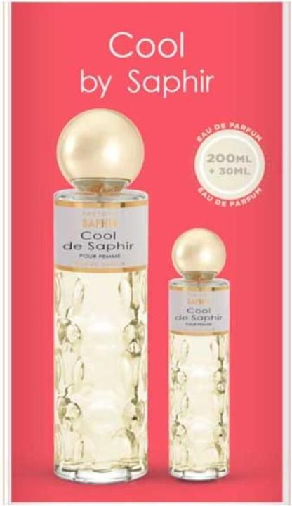 Produktbild Saphir COOL EDP SPRAY 200 ML + 30 ML SETS (Eau de Parfum, 200 ml)