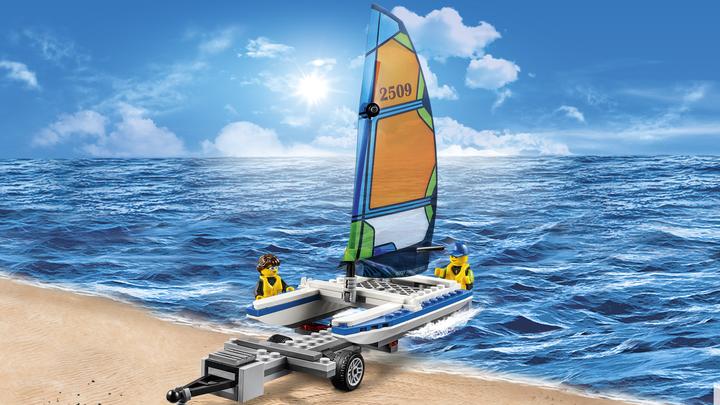 Produktbild LEGO Geländewagen mit Katamaran (60149, LEGO City)