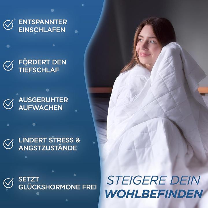 Produktbild Samthus Gewichtsdecke (7000 g, 135 x 200 cm)