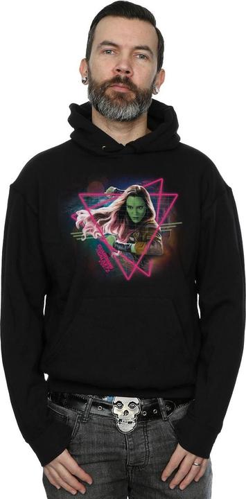 Image du produit - Sweat à capuche GUARDIANS OF THE GALAXY NEON GAMORA - Homme (M)